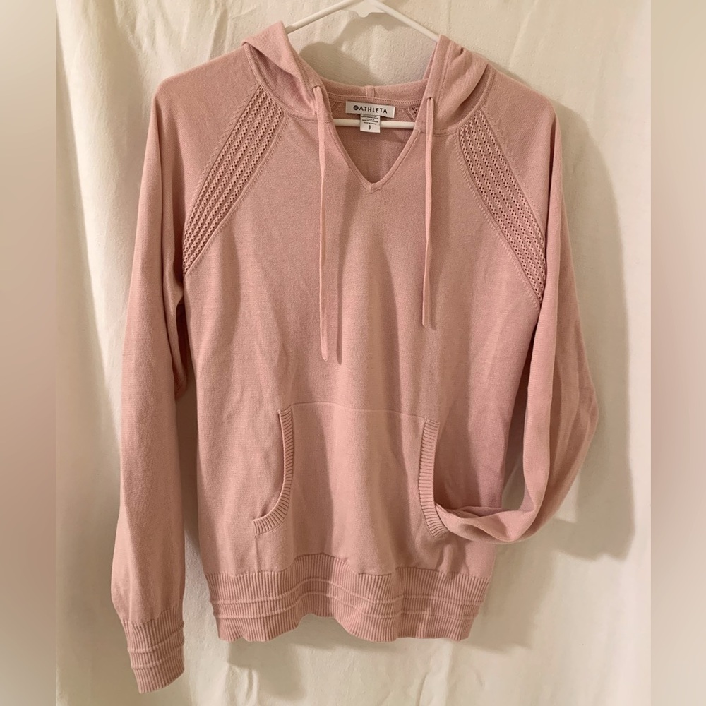 Athleta Sweater Long Sleeve Pink